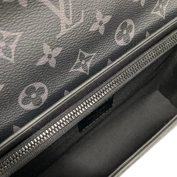 Auth LOUIS VUITTON New Flap Messenger M58492 Noir Epi - RFID : confirmed - Picture 12 of 16